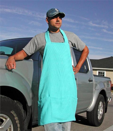 Microfiber Waffle Weave Apron